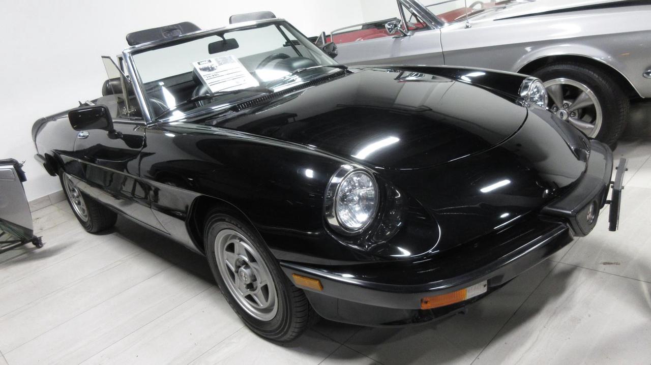 <p>This 1988 Alfa Romeo Spider Graduate is a timeless Italian drop-top, presented in striking black over a matching black interior, with just 50,700 kilometers on the odometer. Powered by its fuel-injected 2.0L inline-four and paired with a 5-speed manual, this convertible delivers that classic Alfa roadster experience nimble, soulful, and begging for a twisty road. The recently replaced soft top fits snugly, enhancing its sleek profile, while the iconic Pininfarina design shines through in every curve. Well-maintained and garage-kept, its ready for summer drives or a spot in an enthusiasts collection. Offered at $19,995 plus taxes and registration, with a clean title in hand.<br><br></p><p>&nbsp;Powered by its fuel-injected 2.0L inline-four and paired with a 5-speed manual</p>