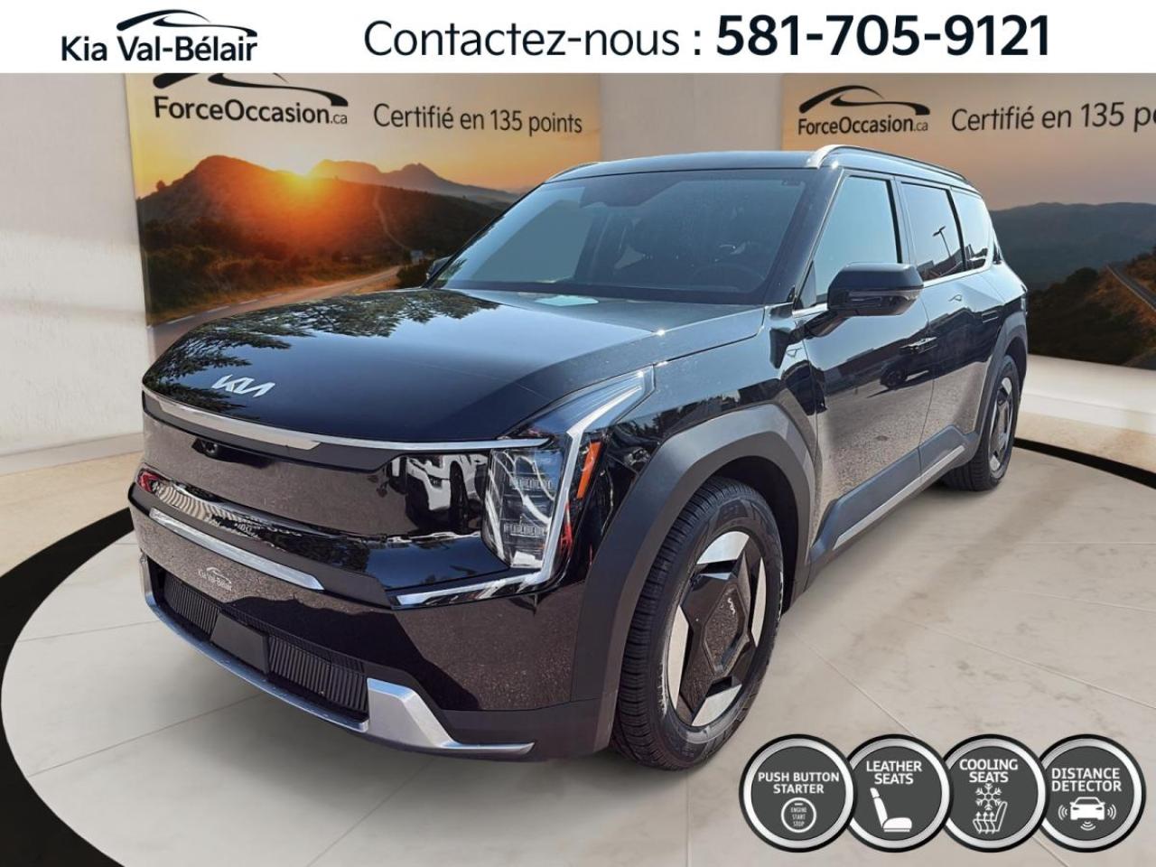 Used 2024 Kia EV9 LAND * EV * AWD * A/C * CUIR * 7 PLACES * CARPLAY for sale in Québec, QC