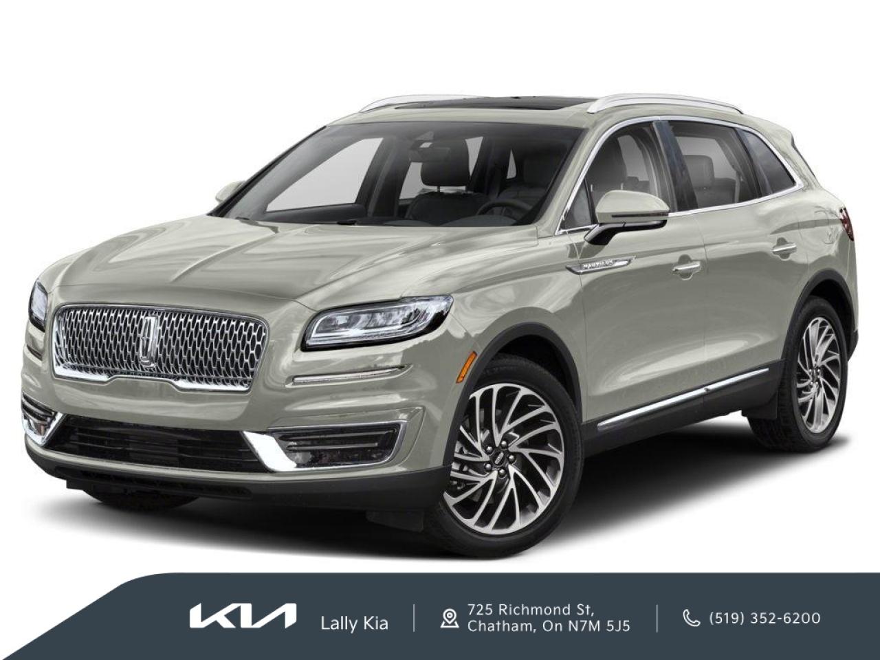 Used 2019 Lincoln Nautilus RESERVE for sale in Chatham, ON