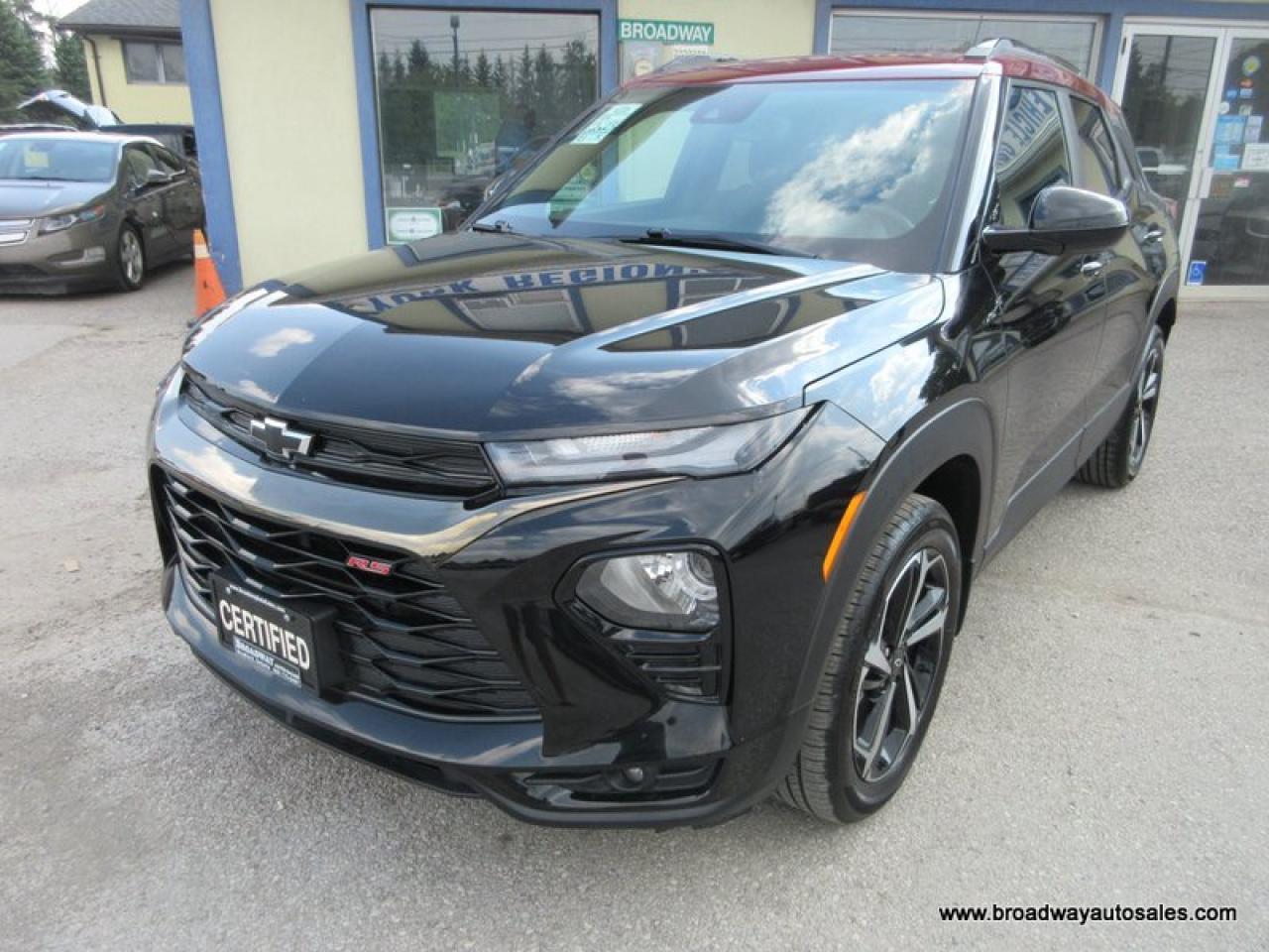 Used 2023 Chevrolet TrailBlazer ALL-WHEEL DRIVE RS-EDIITON 5 PASSENGER 1.3L - DOHC.. HEATED SEATS & WHEEL.. BACK-UP CAMERA.. BLUETOOTH SYSTEM.. BOSE PREMIUM AUDIO.. for sale in Bradford, ON