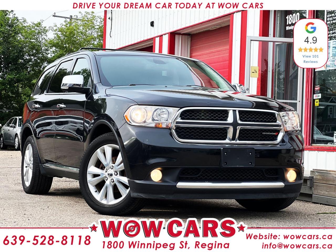 Used 2013 Dodge Durango Crew Plus for sale in Regina, SK
