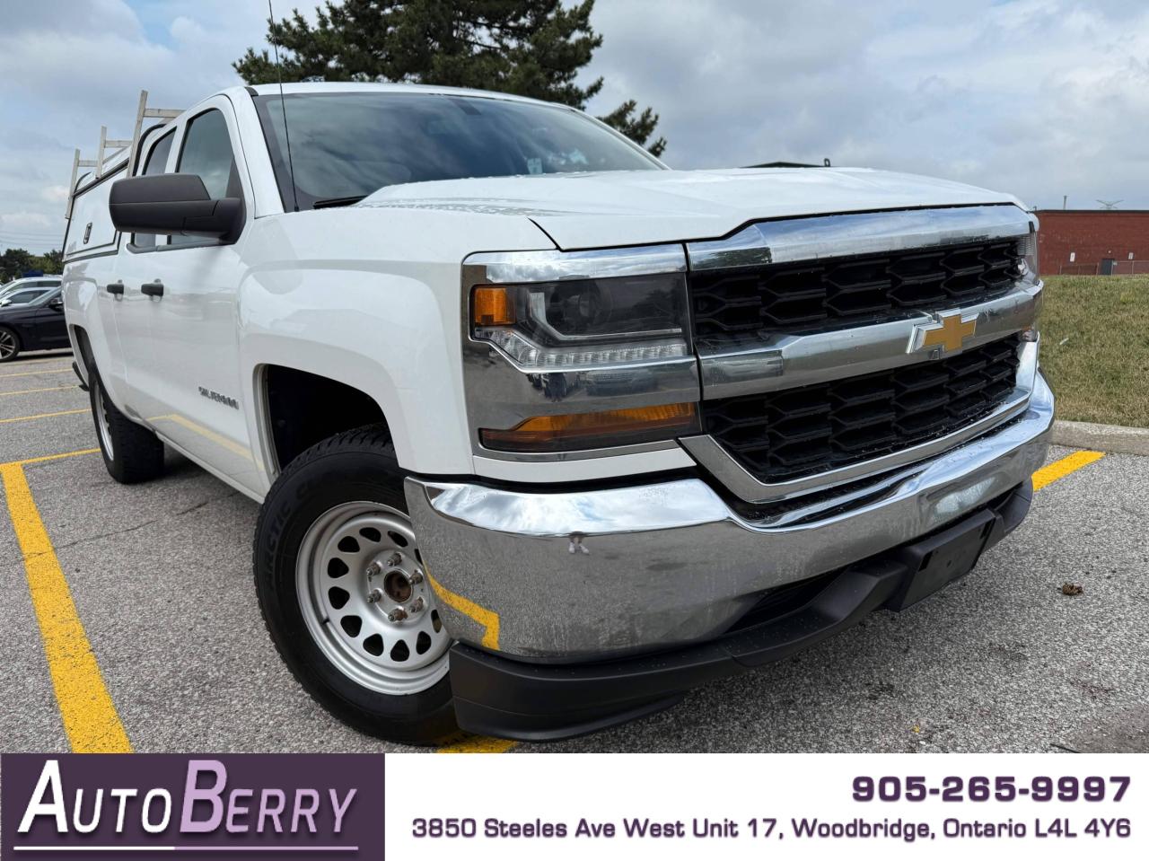 Used 2019 Chevrolet Silverado 1500 LD 2WD Double Cab Work Truck for sale in Woodbridge, ON