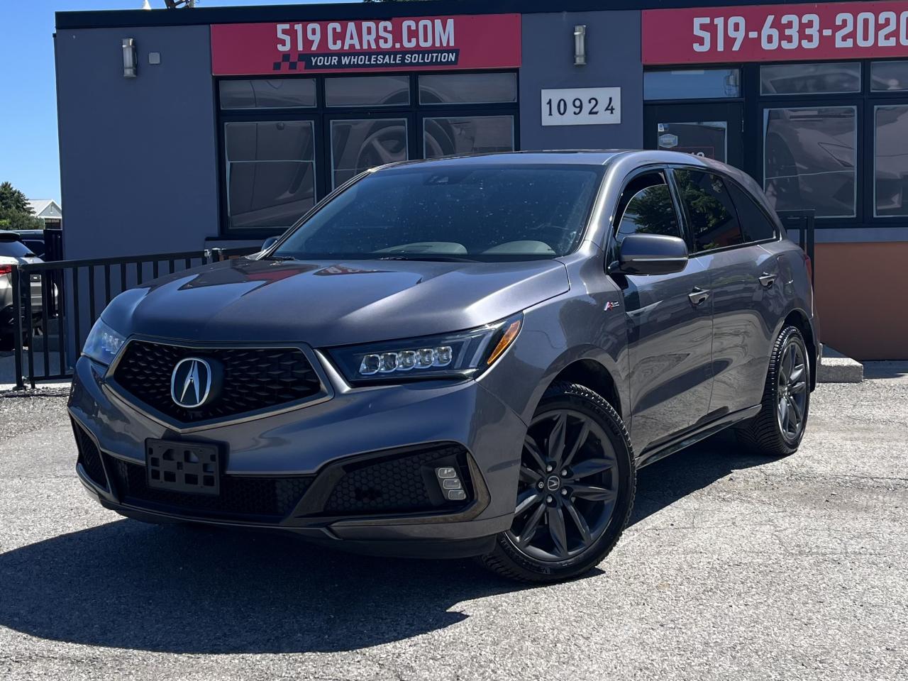 Used 2019 Acura MDX A-Spec | Navi | Leather | 7 passenger for sale in St. Thomas, ON