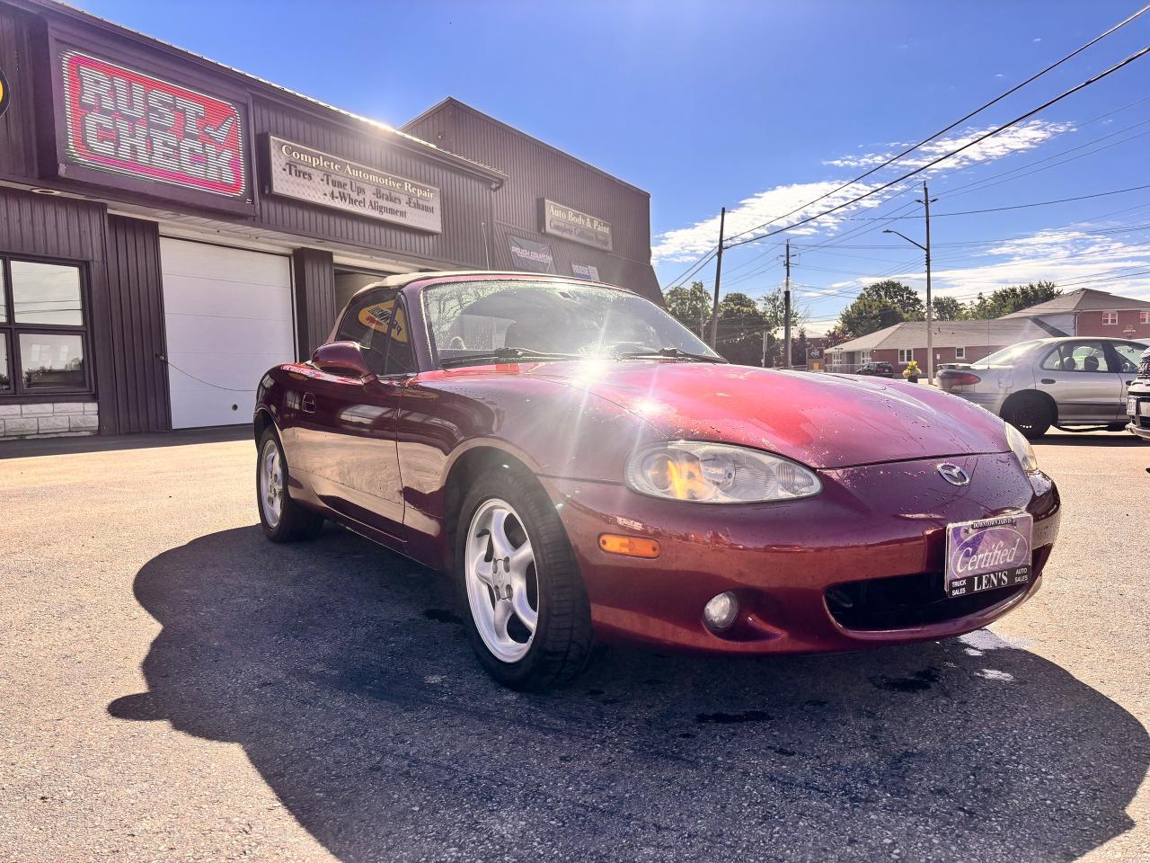 2003 Mazda Miata MX-5 WARRANTY AVAILABLE, CONVERTIBLE!