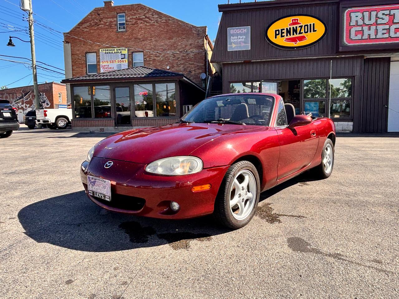 2003 Mazda Miata MX-5 WARRANTY AVAILABLE, CONVERTIBLE!