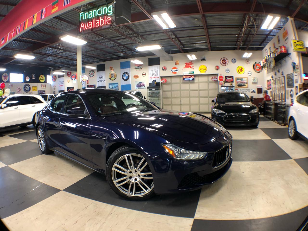 Used 2017 Maserati Ghibli S Q4 AWD LEATHER SUNROOF NAV P/START B/SPOT CAMERA for sale in North York, ON