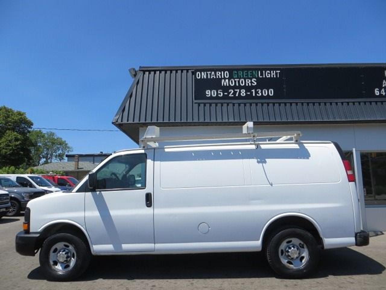 Used 2013 Chevrolet Express Cargo Van CERTIFIED, EXPRESS 2500, LADDER RACKS, SHELVES for sale in Mississauga, ON