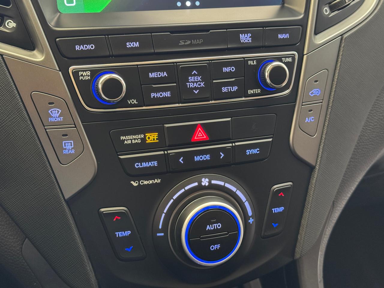 2017 Hyundai Santa Fe AWD 2.0T Ultimate+GPS+Adaptive Cruise+CLEAN CARFAX - Photo #36