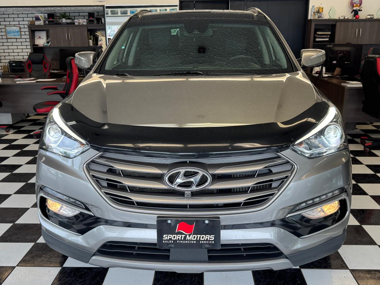 2017 Hyundai Santa Fe AWD 2.0T Ultimate+GPS+Adaptive Cruise+CLEAN CARFAX Photo12