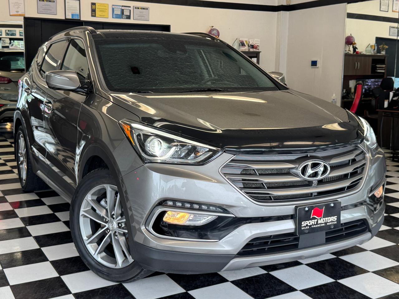2017 Hyundai Santa Fe AWD 2.0T Ultimate+GPS+Adaptive Cruise+CLEAN CARFAX Photo19