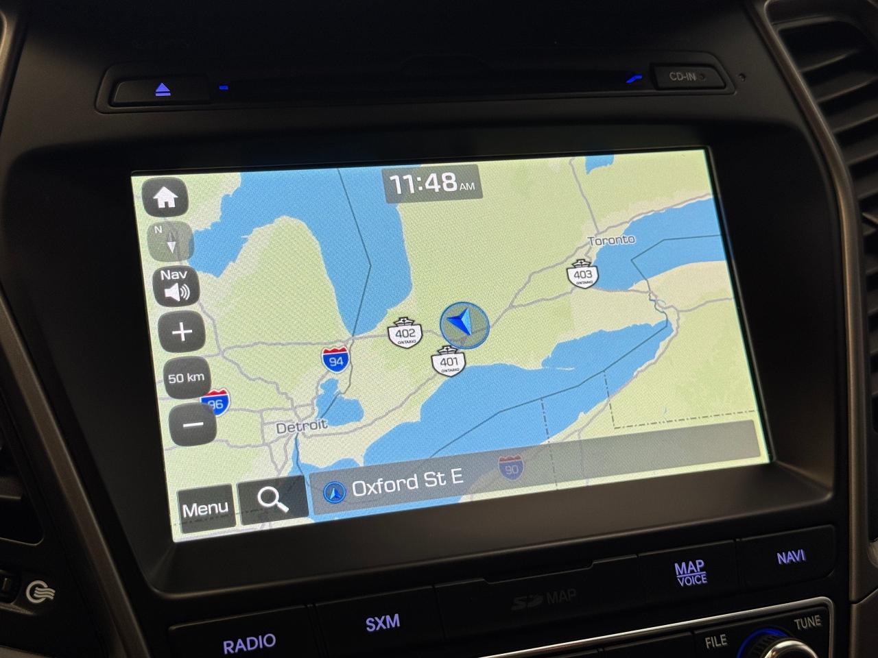 2017 Hyundai Santa Fe AWD 2.0T Ultimate+GPS+Adaptive Cruise+CLEAN CARFAX - Photo #35
