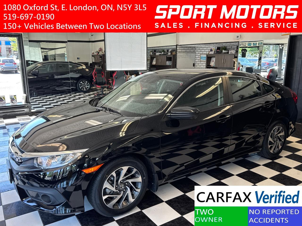 2018 Honda Civic SE+New Tires+Brakes+Adaptive Cruise+CLEAN CARFAX