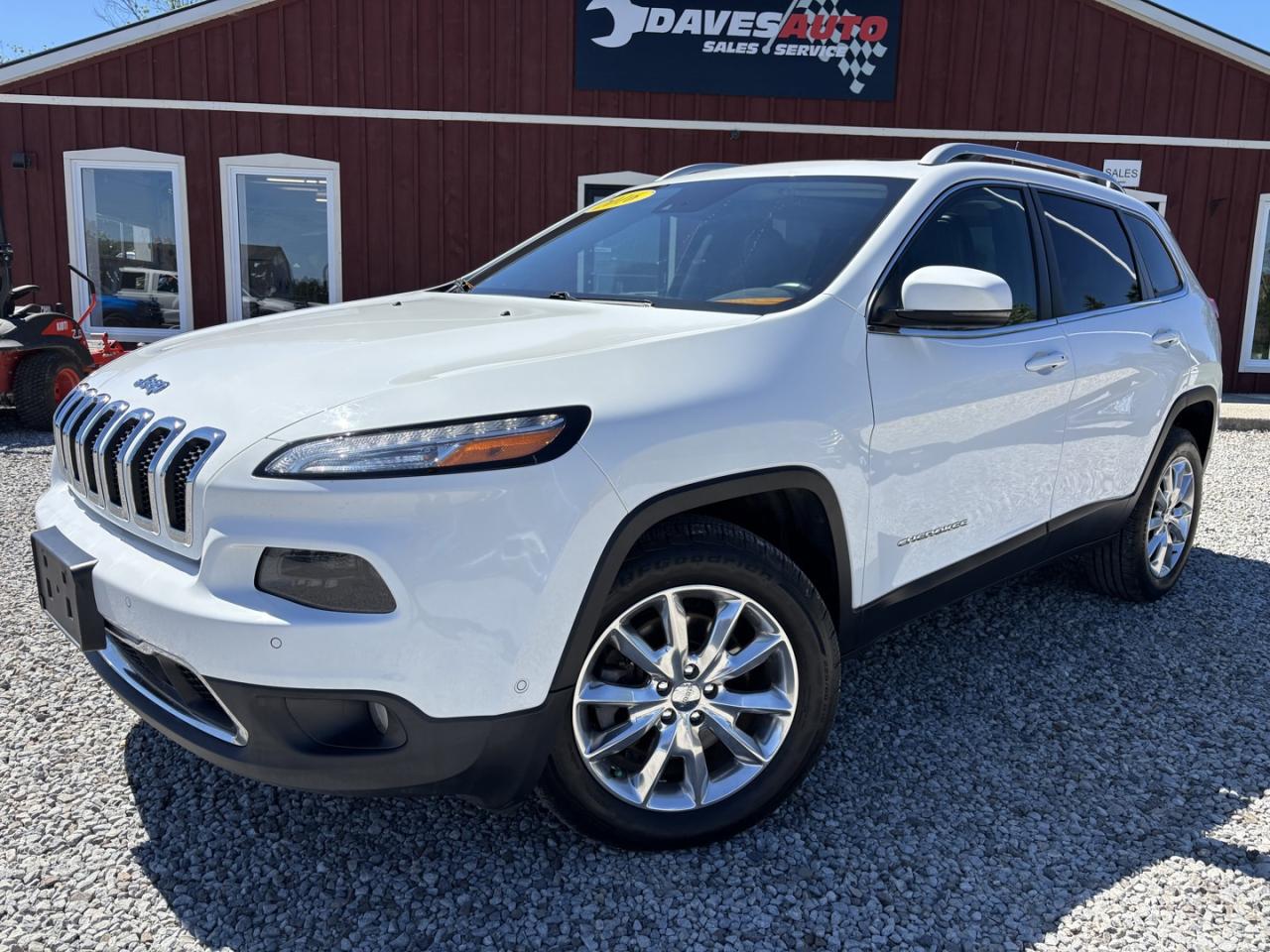 Used 2016 Jeep Cherokee Limited *NO ACCIDENTS!* for sale in Dunnville, ON
