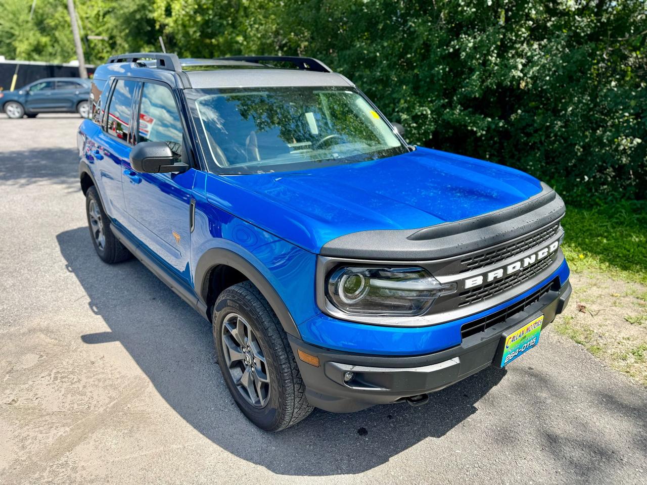 2022 Ford Bronco Sport Badlands 4WD Low KMS Sunroof | Velocity Blue - Photo #6