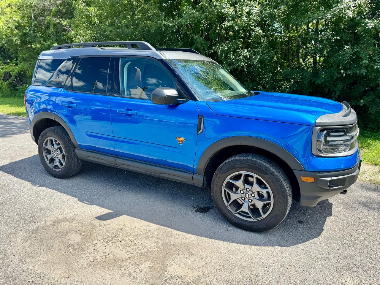 2022 Ford Bronco Sport Badlands 4WD Low KMS Sunroof | Velocity Blue - Photo #7
