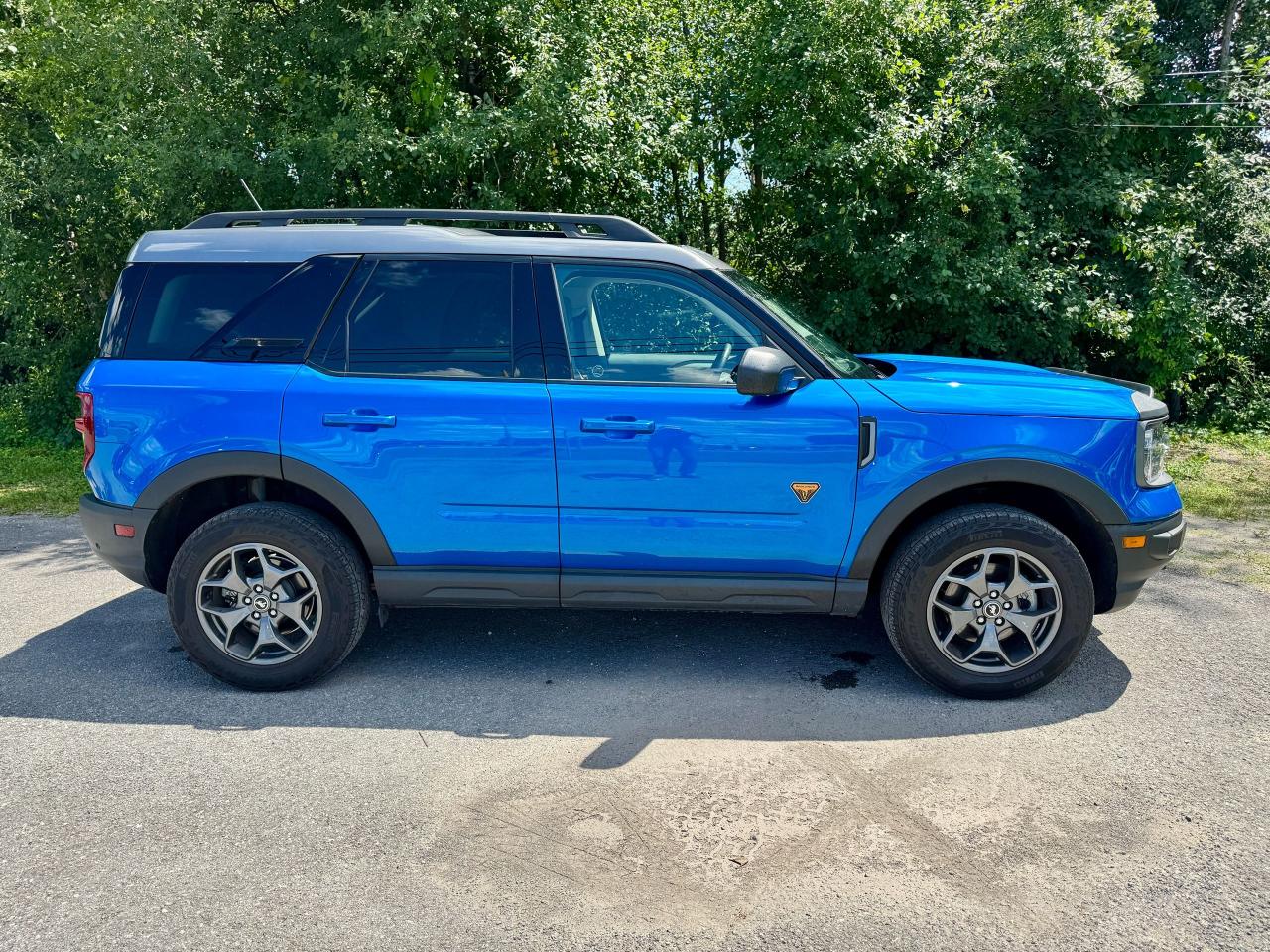 2022 Ford Bronco Sport Badlands 4WD Low KMS Sunroof | Velocity Blue - Photo #8