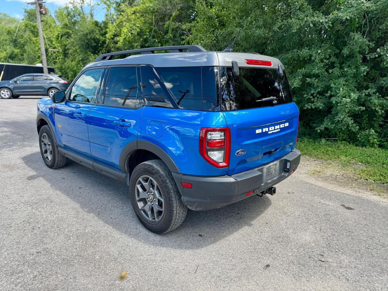 2022 Ford Bronco Sport Badlands 4WD Low KMS Sunroof | Velocity Blue - Photo #14