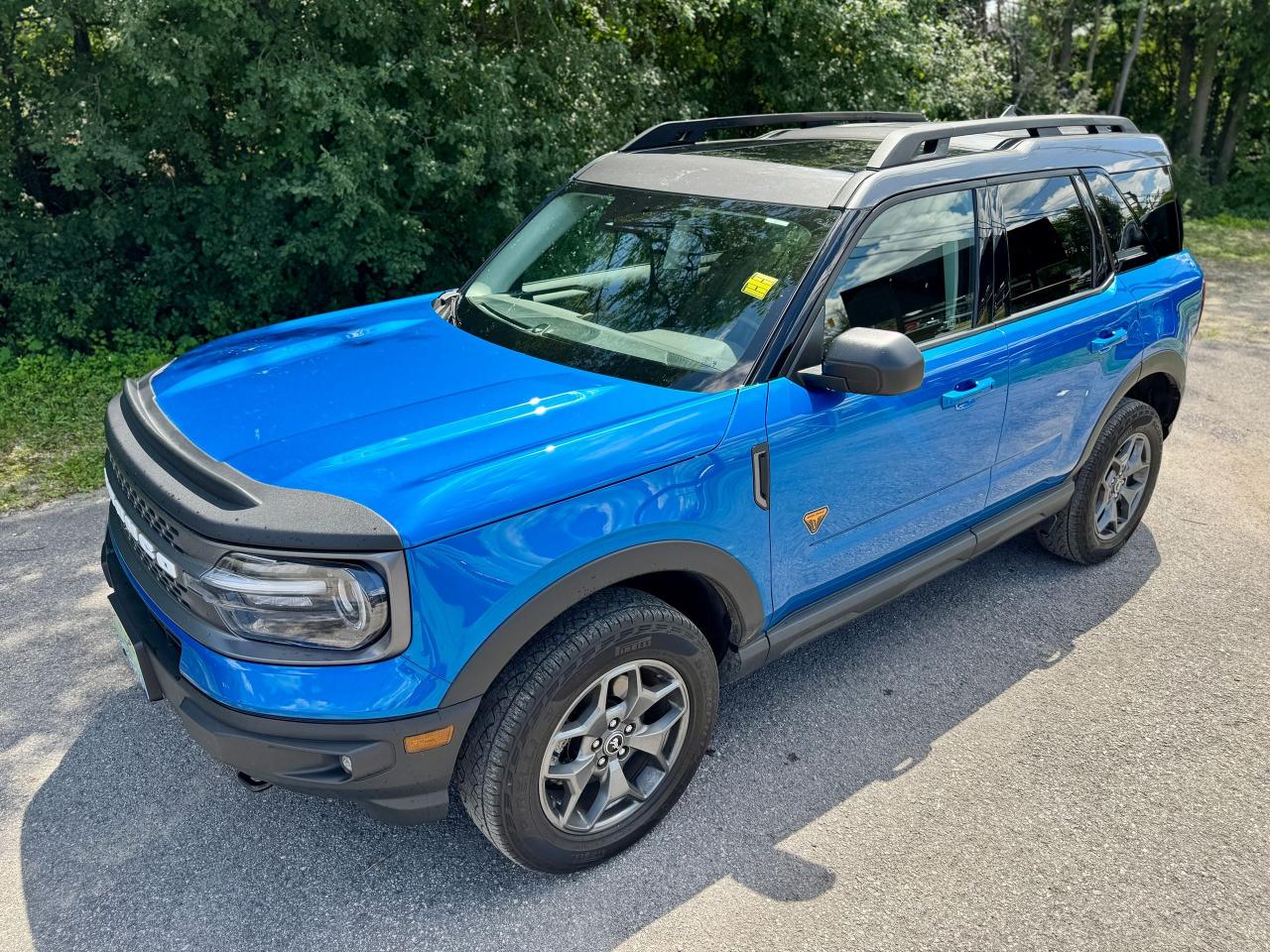 2022 Ford Bronco Sport Badlands 4WD Low KMS Sunroof | Velocity Blue - Photo #18