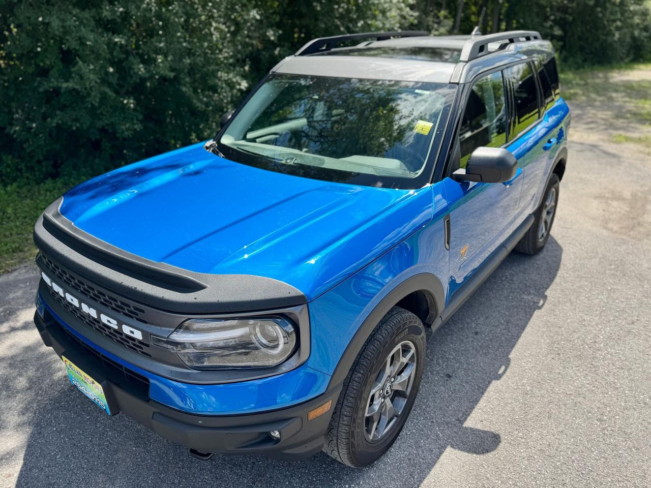 2022 Ford Bronco Sport Badlands 4WD Low KMS Sunroof | Velocity Blue - Photo #19