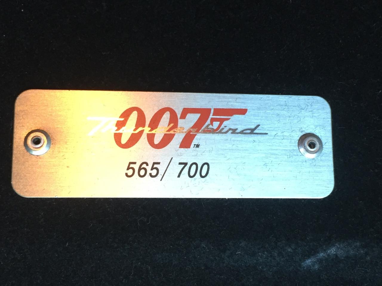 2003 Ford Thunderbird RARE 007 EDITION - #565/700 MADE!! - Photo #6
