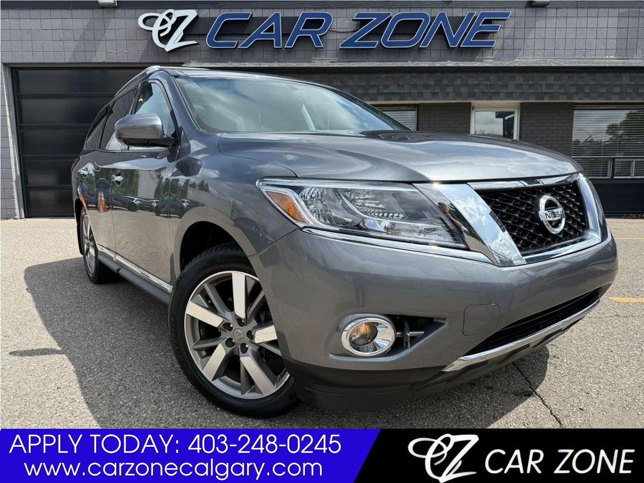 Used 2015 Nissan Pathfinder Platinum | DVD | Loaded | Finance Options for sale in Calgary, AB