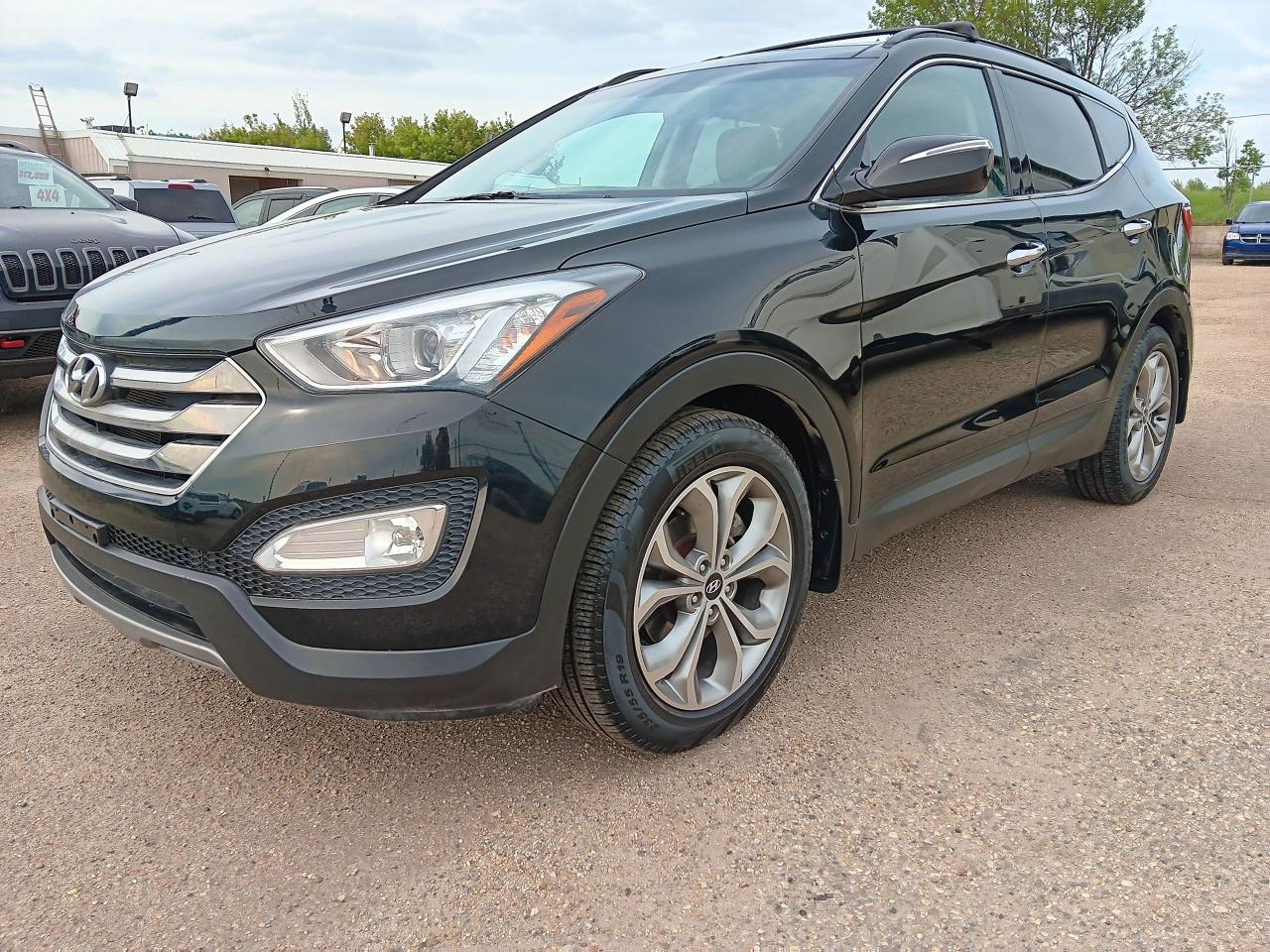 Used 2016 Hyundai Santa Fe Sport Limited Lthr Nav, BU Cam Htd Seats, Blindspot det, for sale in Edmonton, AB