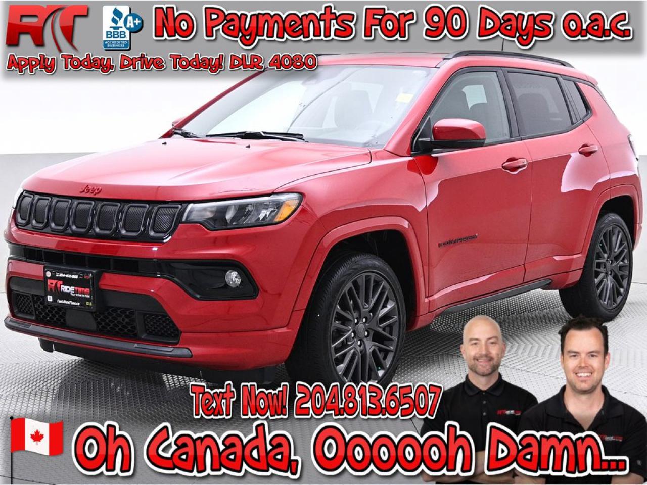 Used 2022 Jeep Compass (RED) Edition for sale in Winnipeg, MB