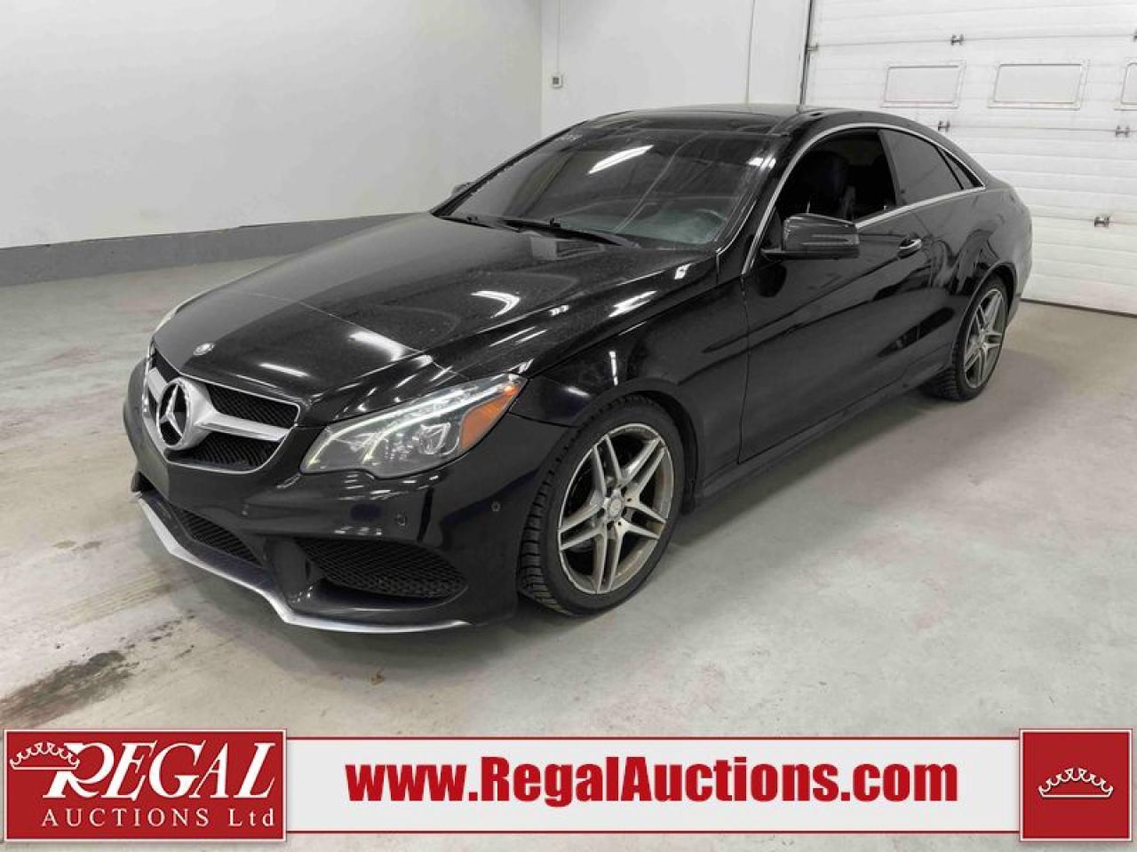 Used 2014 Mercedes-Benz E-Class 4-MATIC for sale in Calgary, AB