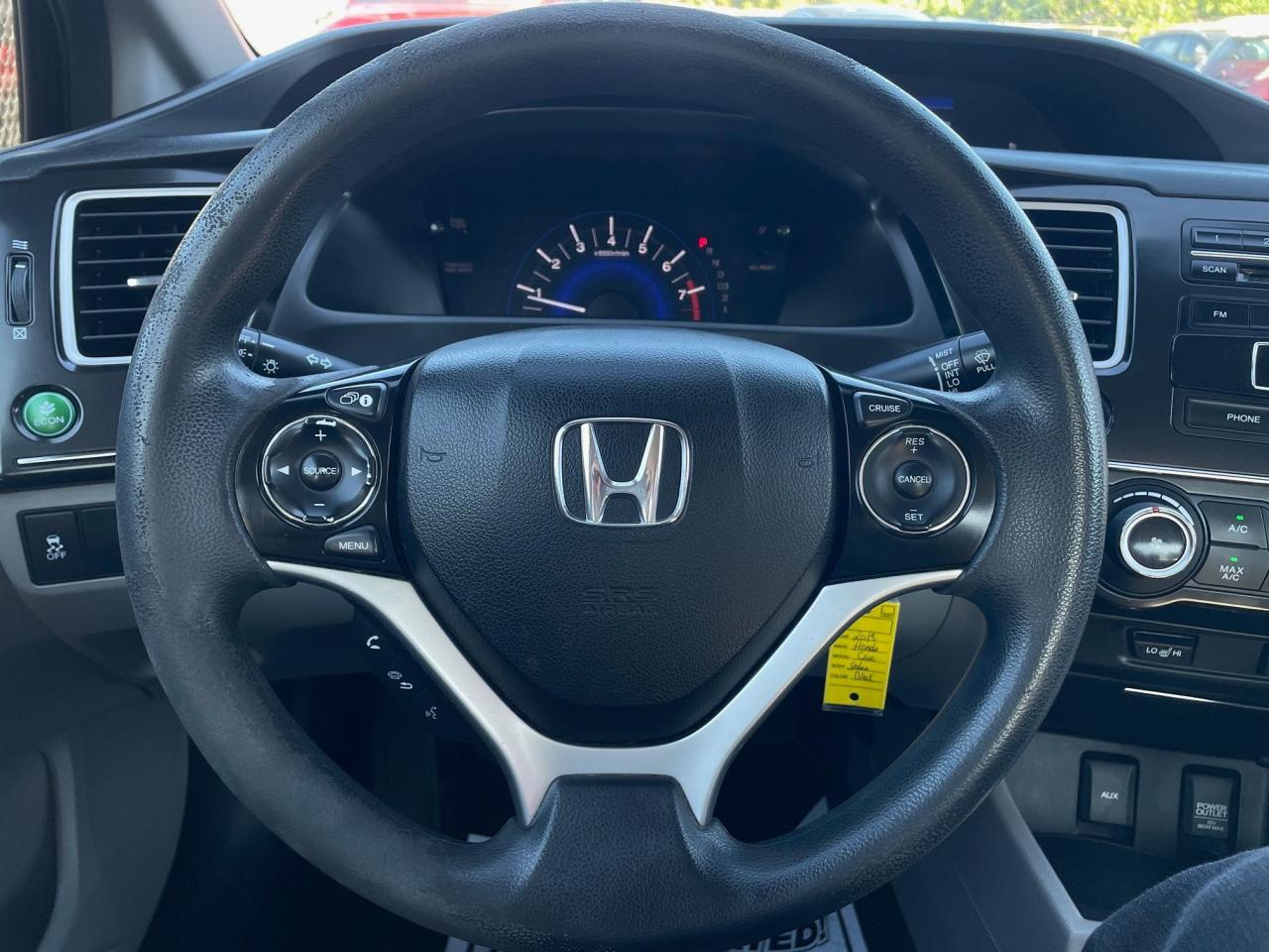 2013 Honda Civic LX *SAFETY, HEATED SEATS, 1Y WARRANTY ENG & TRAN* - Photo #10