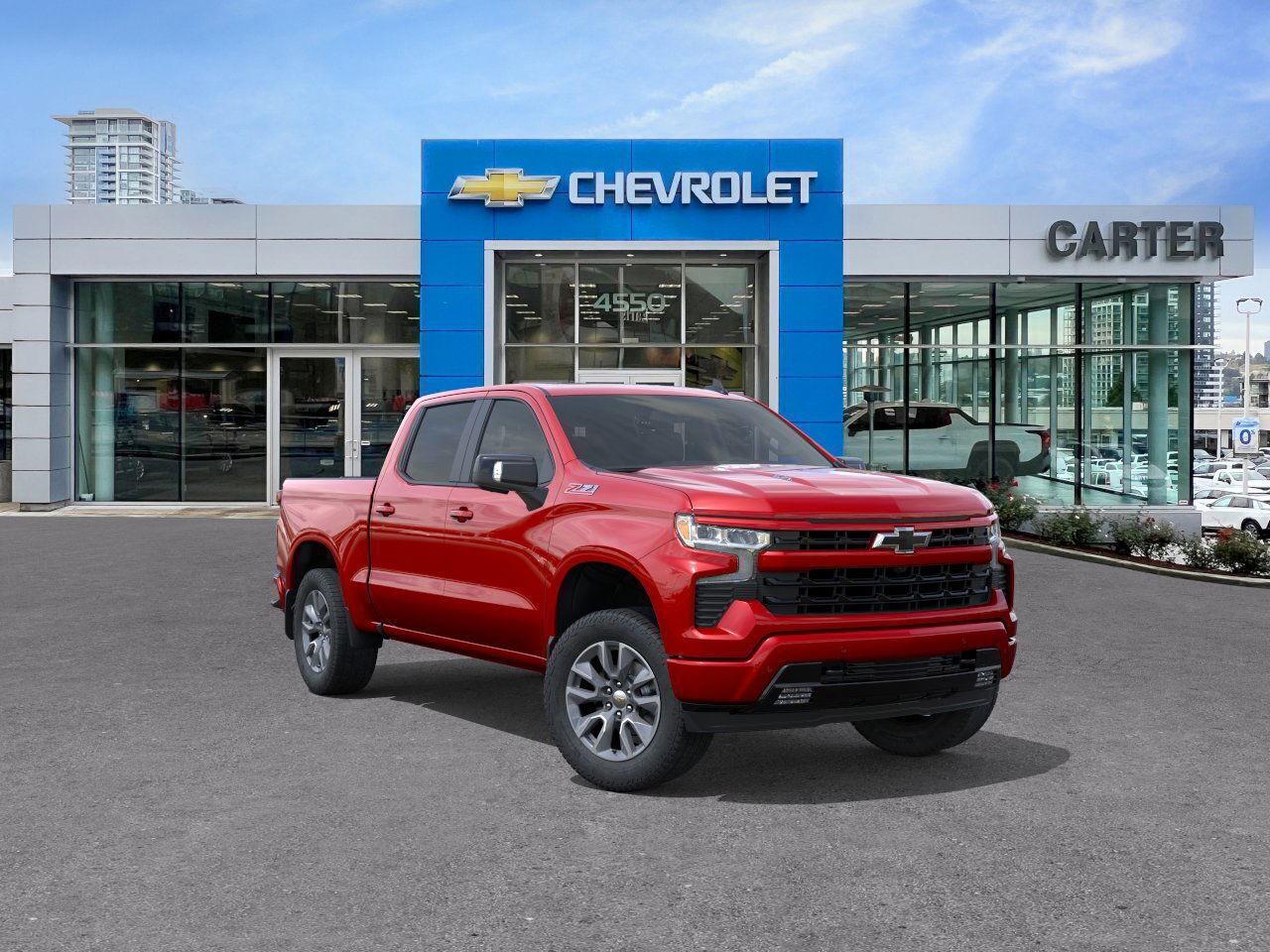 New 2025 Chevrolet Silverado 4WD |  6.2L ENGINE/Z71 OFF-ROAD PKG/12.3