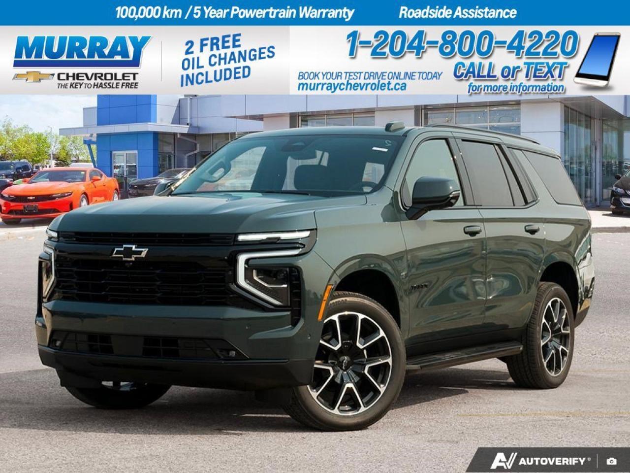 New 2025 Chevrolet Tahoe RST for sale in Winnipeg, MB
