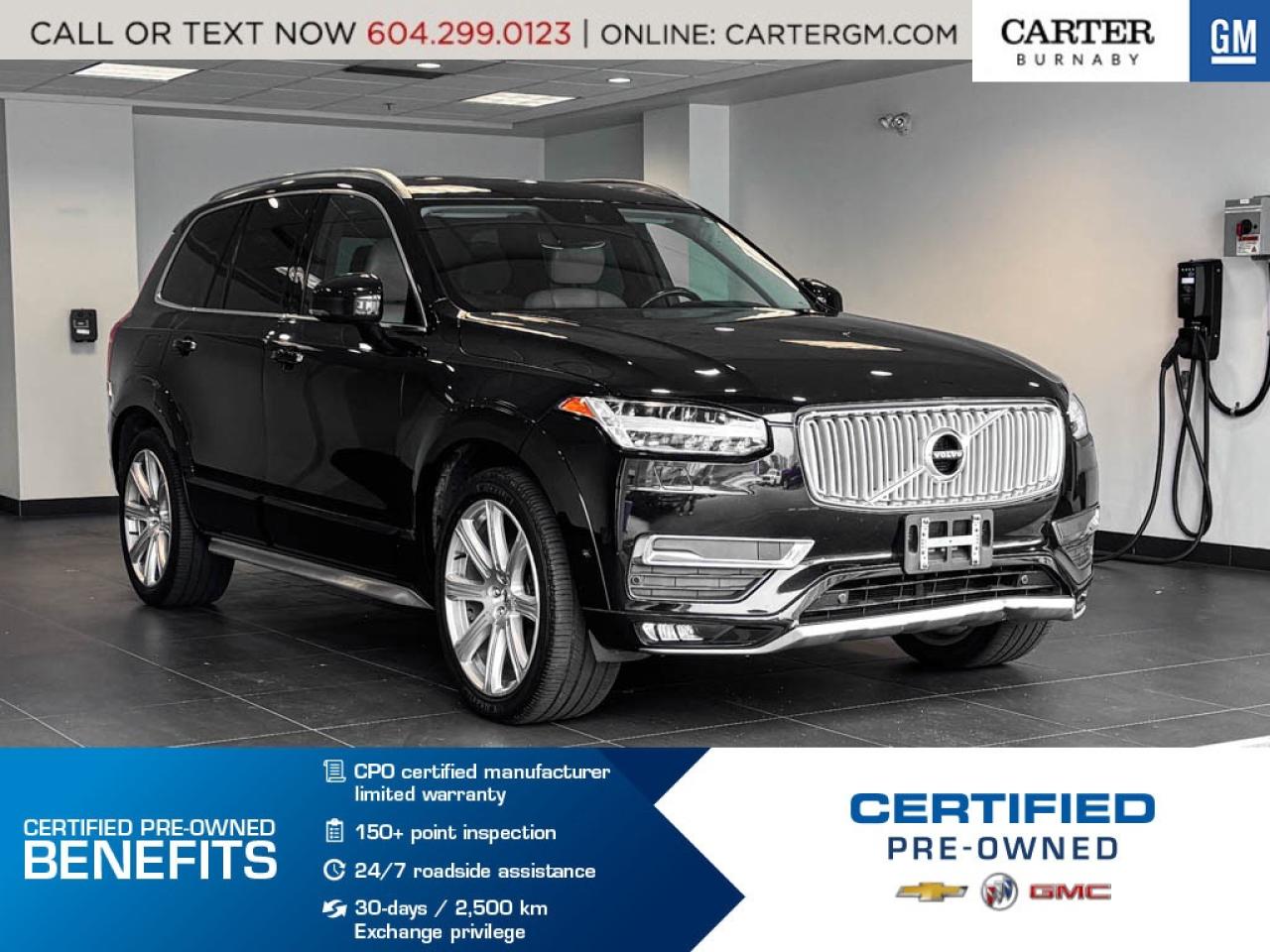 Used 2016 Volvo XC90 AWD | 2.0L TURBO ENGINE/SUN ROOF/POWER & HEAT SEAT for sale in Burnaby, BC