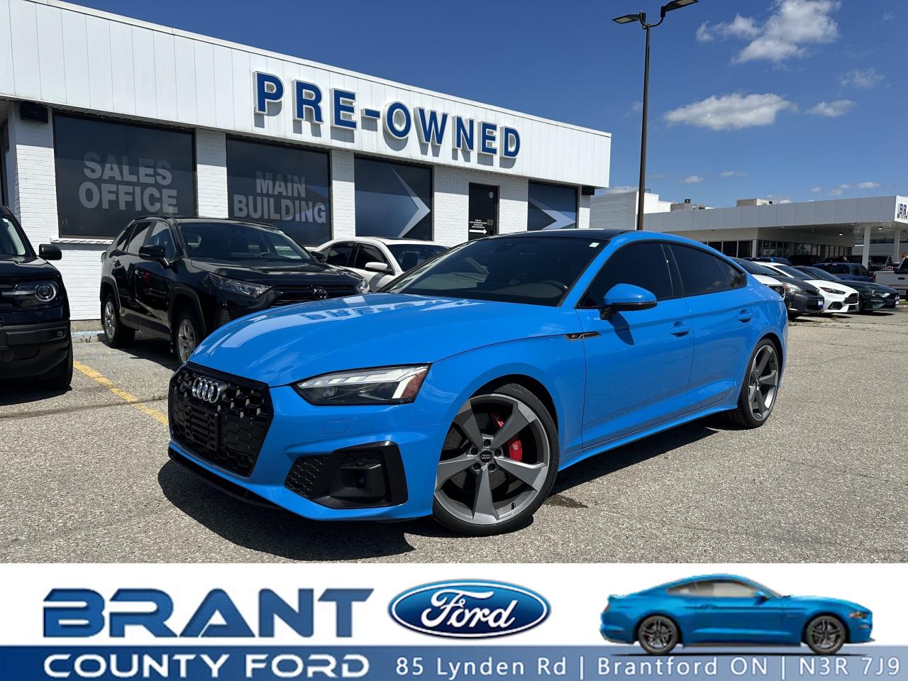 Used 2020 Audi S5 Sportback |AWD|LEATHER|MOONROOF|EXHAUST|TECHNIK| for sale in Brantford, ON