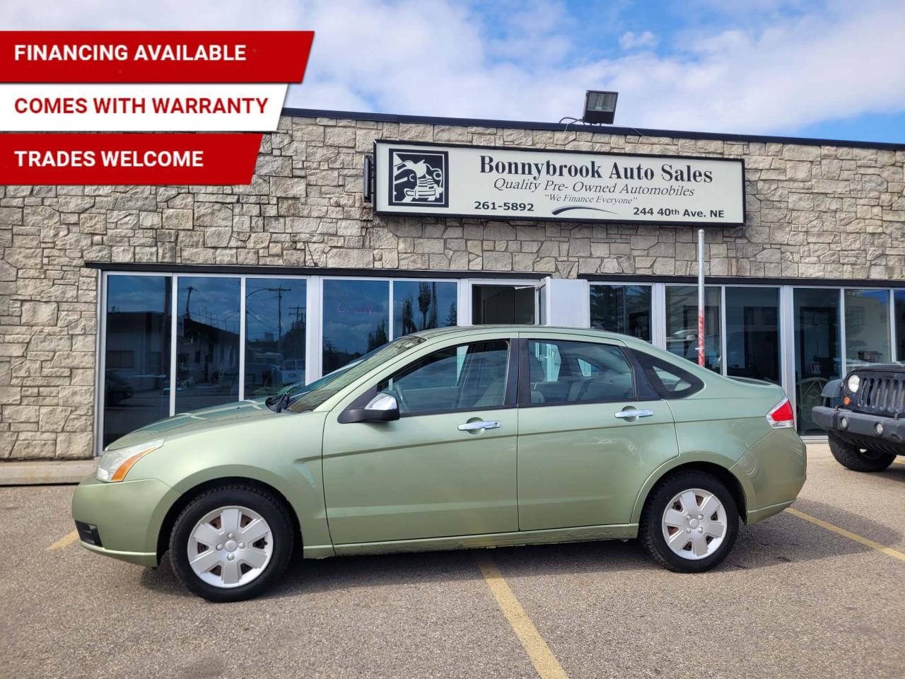 Used 2008 Ford Focus 4DR SDN SE for sale in Calgary, AB