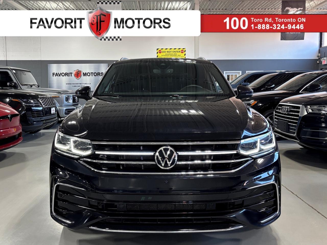 Used 2022 Volkswagen Tiguan R-LINE|4MOTION|NAV|FENDERAUDIO|PANOROOF|LEATHER|++ for sale in North York, ON