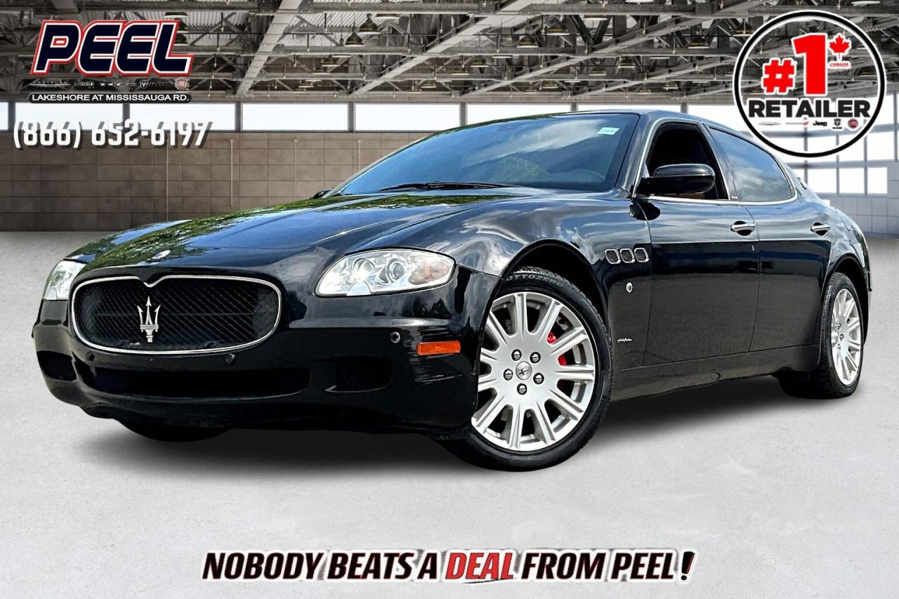 Used 2006 Maserati Quattroporte Sport GT | Ferrari Built V8 | AS IS | RWD for sale in Mississauga, ON