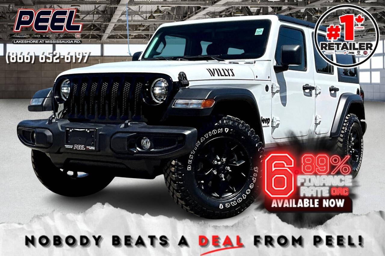 Used 2023 Jeep Wrangler Willys 4Dr | Cold Weather | Alpine | 4X4 for sale in Mississauga, ON