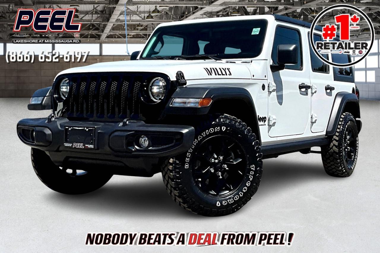 Used 2023 Jeep Wrangler Willys 4Dr | Cold Weather | Alpine | 4X4 for sale in Mississauga, ON