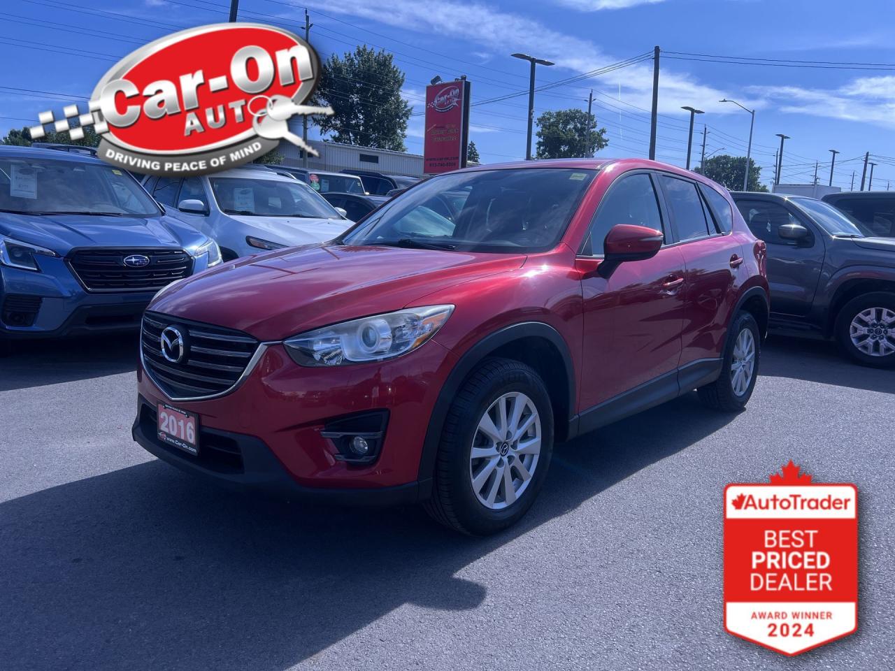 Used 2016 Mazda CX-5 GS AWD| SUNROOF| HTD SEATS| ONLY 92,000KMS| NAV for sale in Ottawa, ON