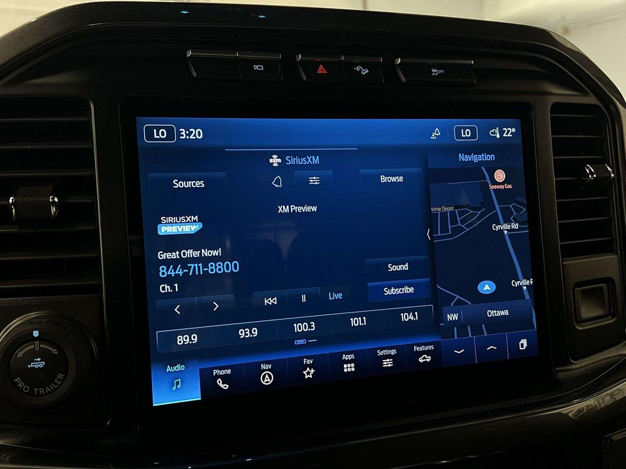 2022 Ford F-150 XLT SPORT 4X4| 3.5L V6| HTD SEATS| CREW| CARPLAY Photo