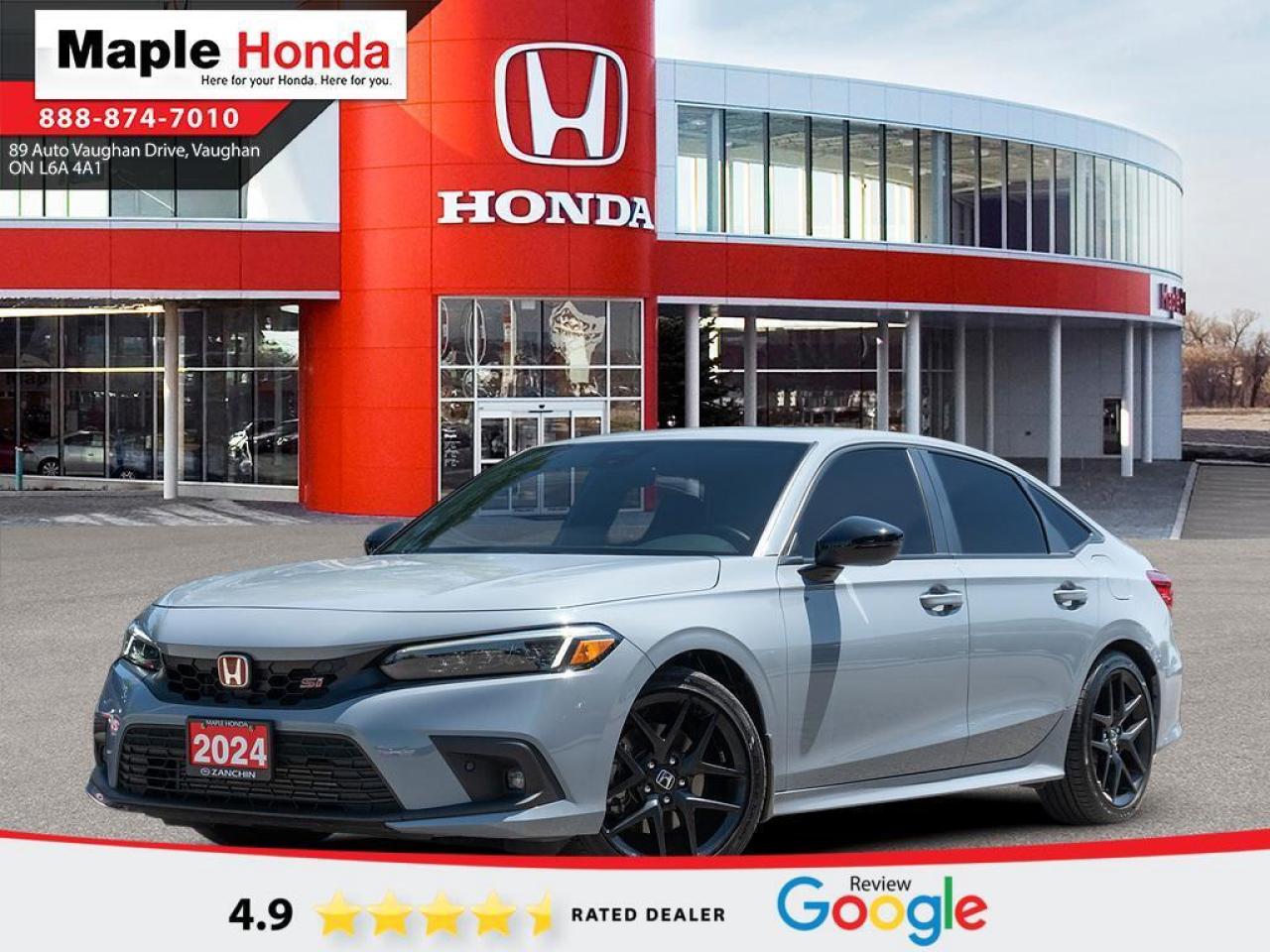 Used 2024 Honda Civic Navigation| Sunroof| Auto Start| Blind Spot Sensor for sale in Vaughan, ON