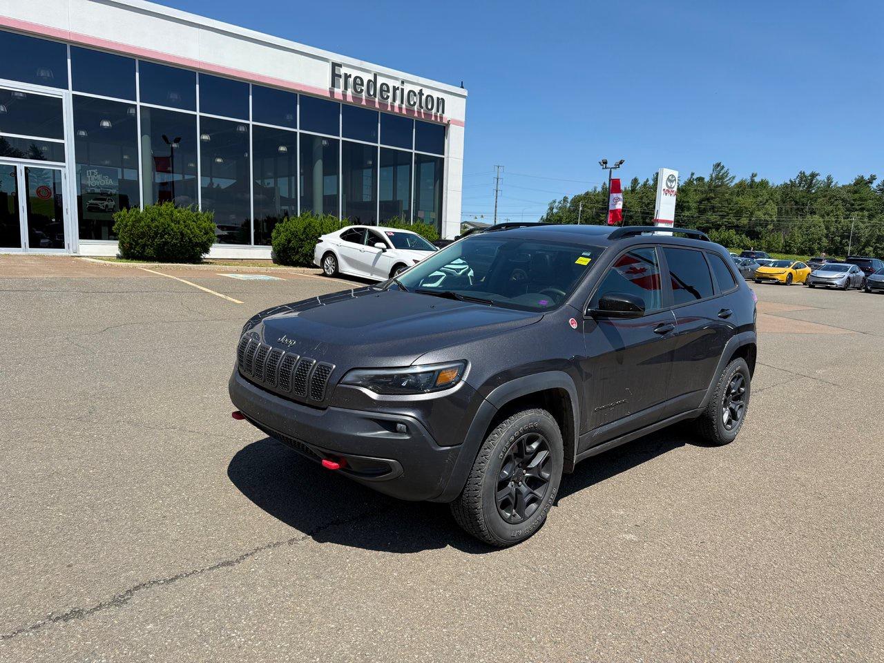 Used 2022 Jeep Cherokee Trailhawk for sale in Fredericton, NB