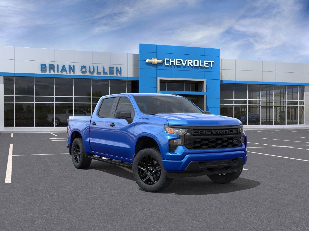 New 2025 Chevrolet Silverado 1500 Custom Crew Cab Short Box 4-Wheel Drive Custom for sale in St Catharines, ON