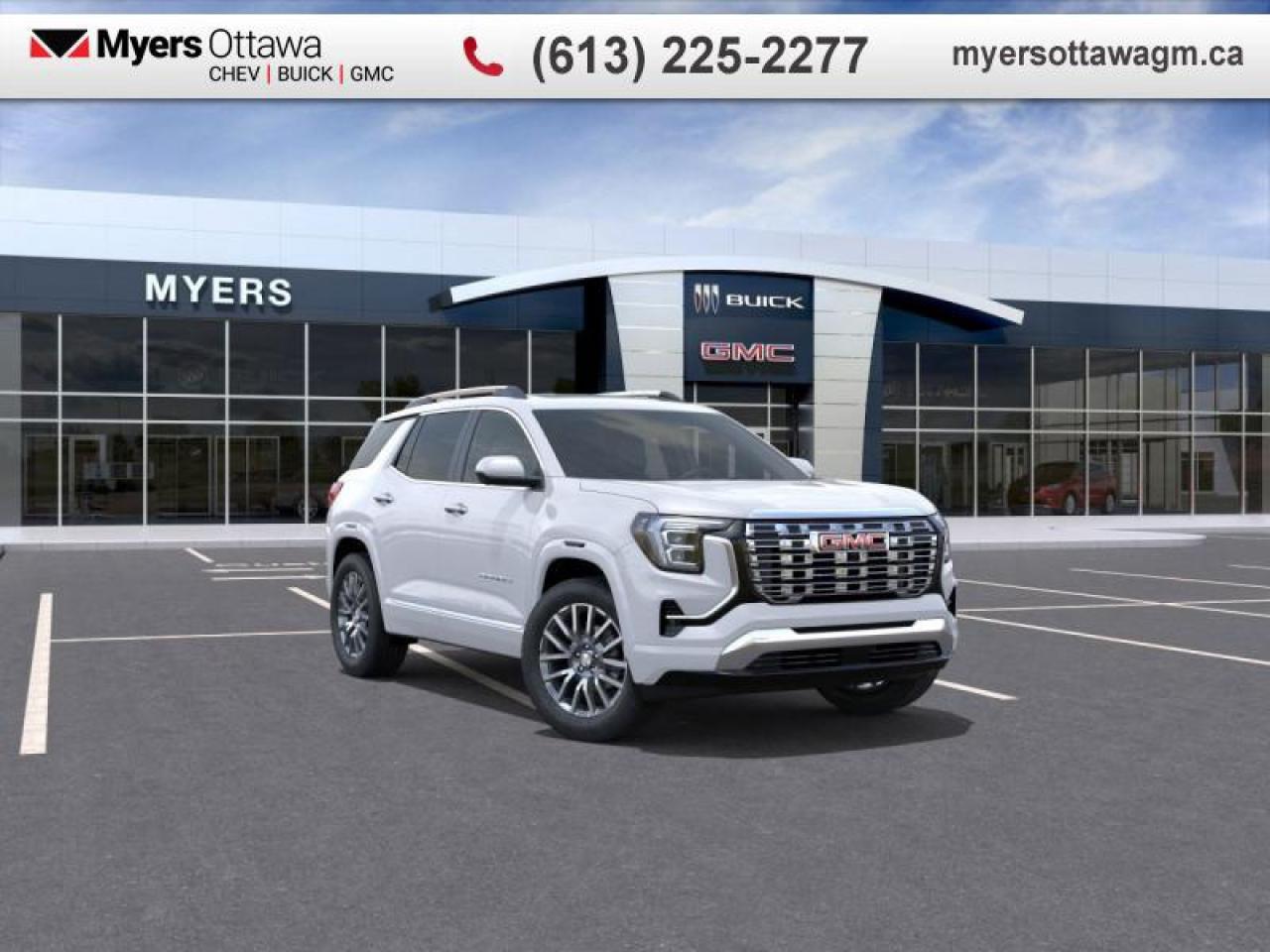 New 2026 GMC Terrain Denali  DENALI, SUNROOF, GLACIER WHITE for sale in Ottawa, ON