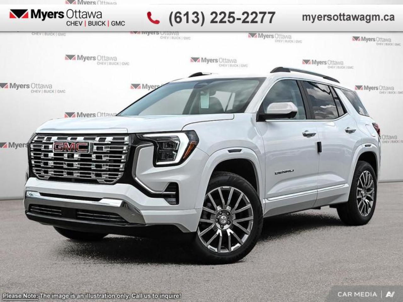 New 2026 GMC Terrain Denali  DENALI, SUNROOF, GLACIER WHITE for sale in Ottawa, ON