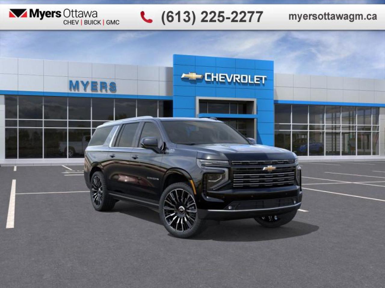 New 2025 Chevrolet Suburban High Country  HIGH COUNTRY, 3.0 DURAMAX, DELUXE PACKAGE for sale in Ottawa, ON