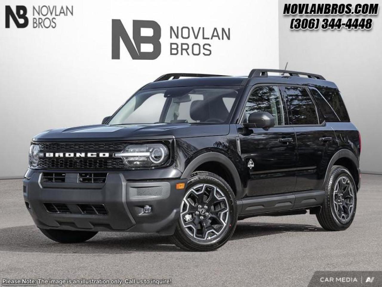 New 2025 Ford Bronco Sport Outer Banks  - Sunroof for sale in Paradise Hill, SK