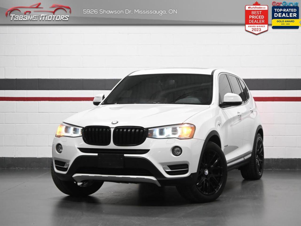 Used 2016 BMW X3 xDrive28i  No Accident Brown Leather Navigation Panoramic Roof for sale in Mississauga, ON