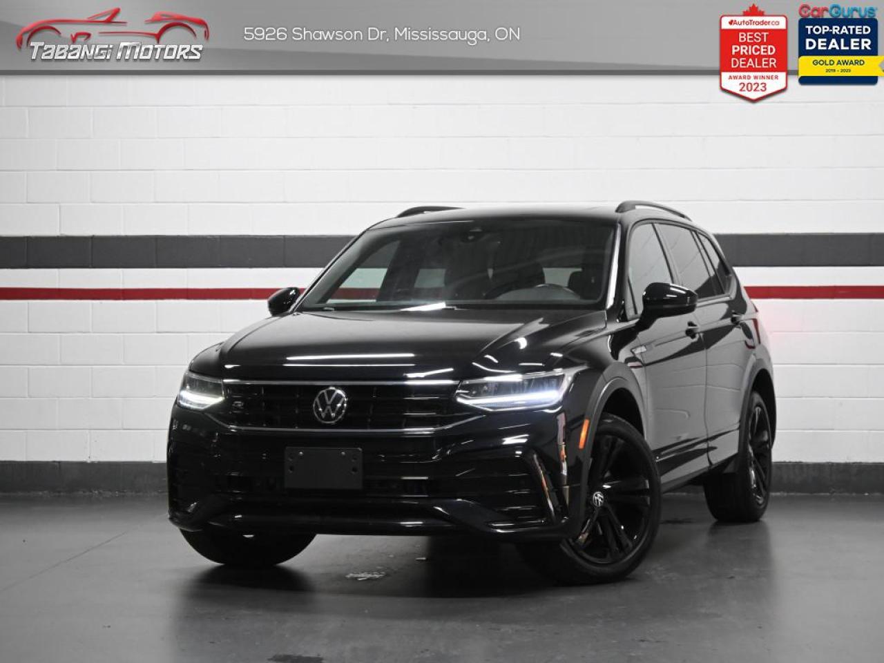 Used 2023 Volkswagen Tiguan Comfortline  R-Line Leather Ambient Light Adaptive Cruise Panoramic Roof Remote Start for sale in Mississauga, ON