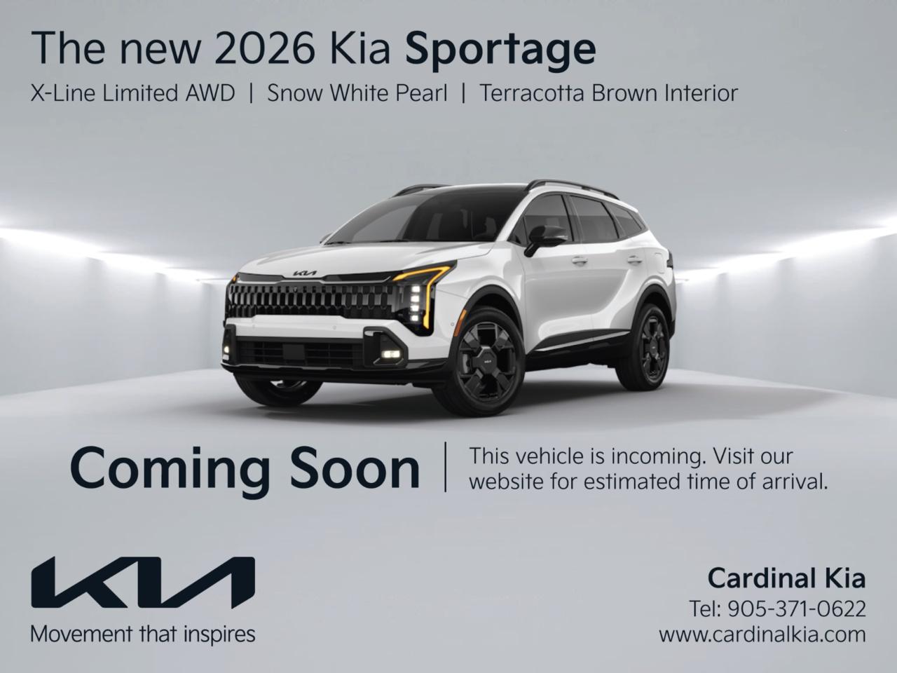New 2026 Kia Sportage X-Line Limited - Terracotta Brown Interior for sale in Niagara Falls, ON